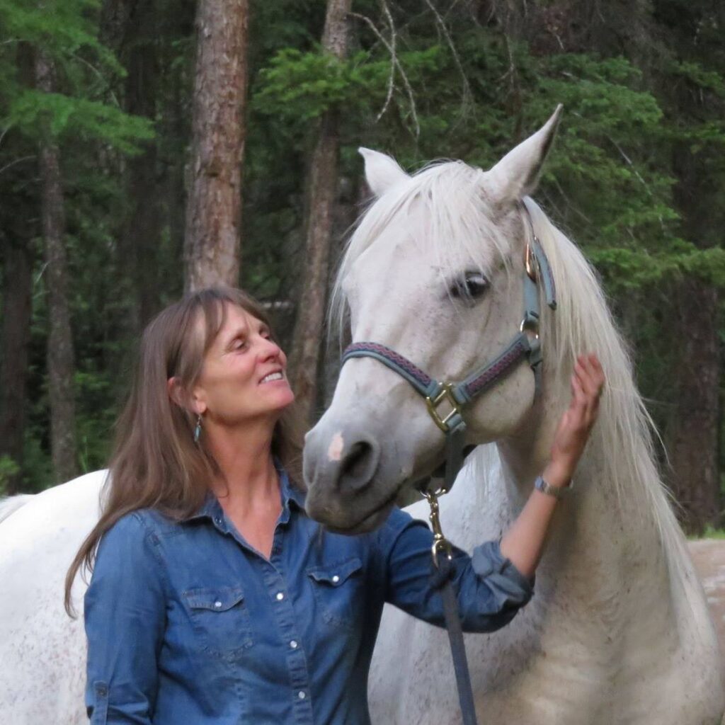 Brenda with Horse