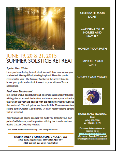 Summer Solstice 2015